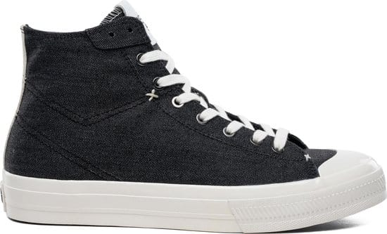 Replay - maat 43 - Rebel Dust Heren Hoge Sneaker - Zwart
