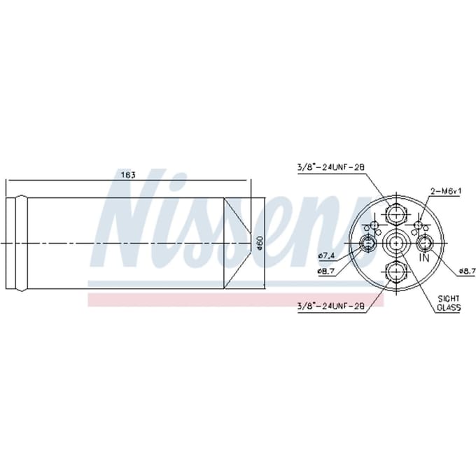 Droger, airconditioningsysteem NISSENS 95523