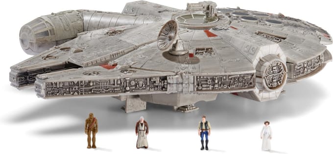 Star Wars Micro Galaxy Squadron Millenium Falcon Actiefiguren en superhelden