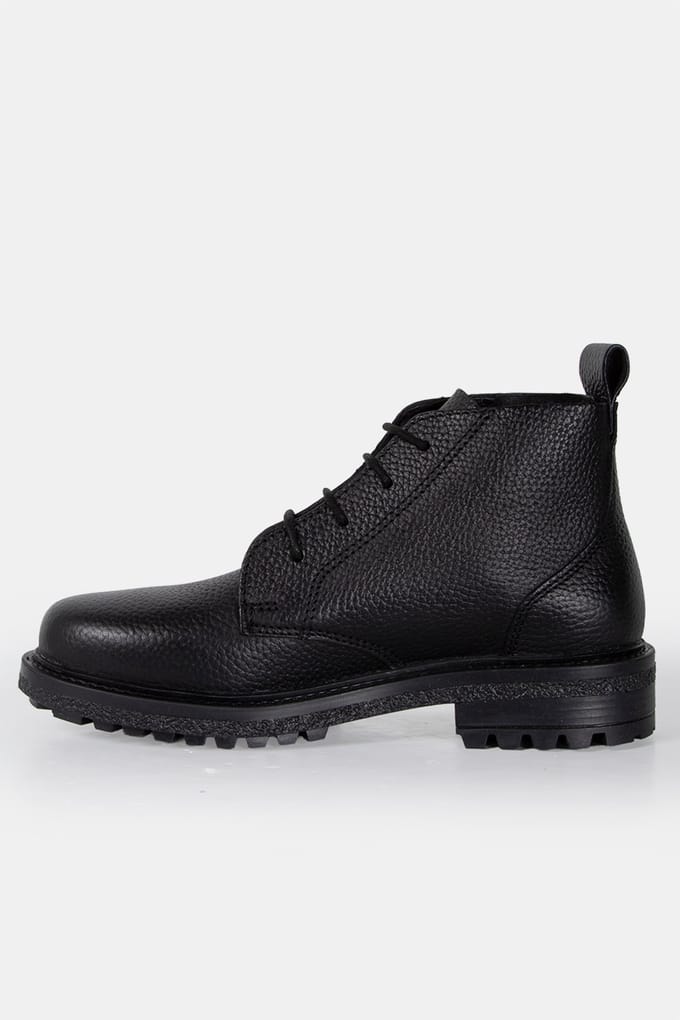 Streetwear Favourites Dechase – Ocha Black Embossed Größe: 38 | Stiefel Outlet | Unisex | Schwarz
