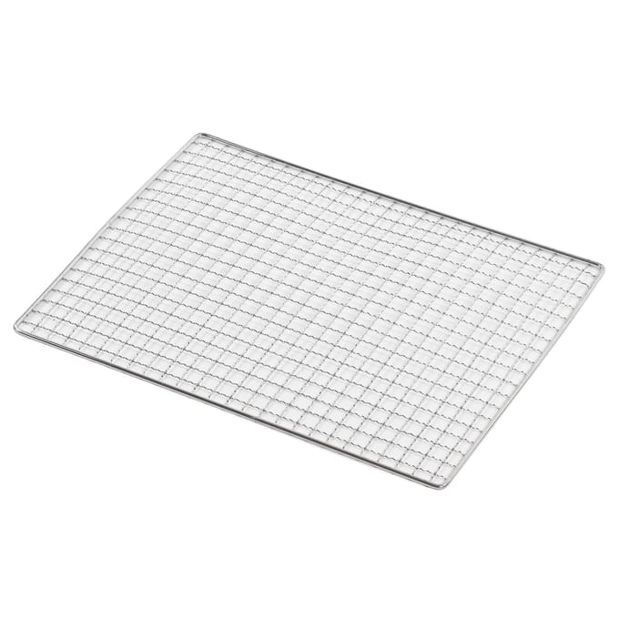 Barbecue Draadmat Roestvrij IJzer Multifunctionele BBQ Grillmat voor Thuis Picknicks Kamperen white