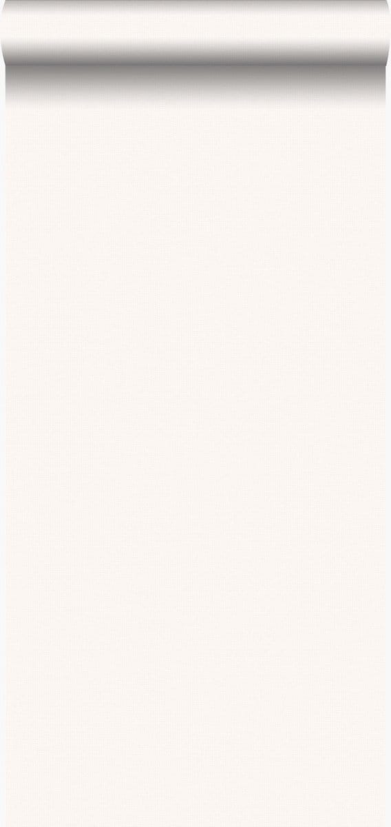Origin Wallcoverings behang subtiele handgebreide structuur licht crème beige - 347476 - 53 cm x 10,05 m