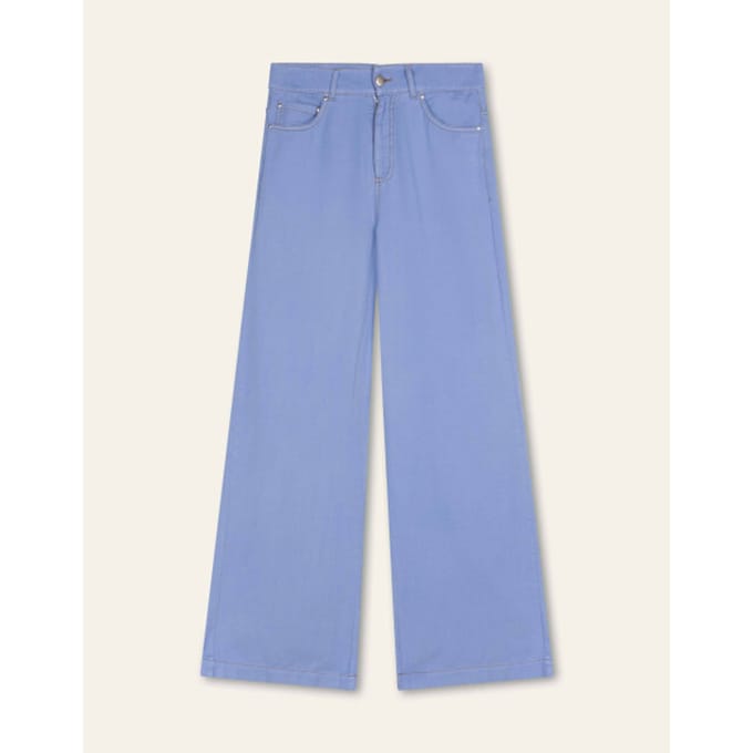 Oilily Proof Broek- maat36 Paars Impression