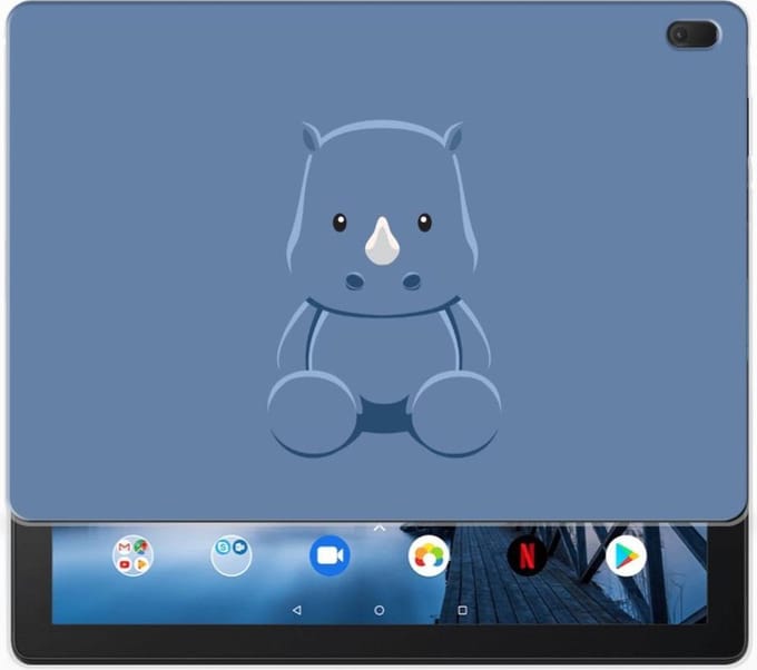 Lenovo Tab E10 Tablet Back Cover Baby Rhino