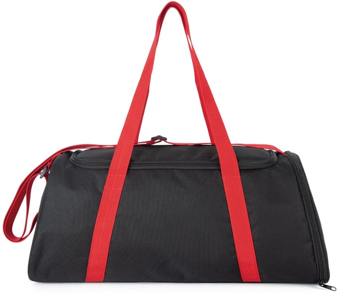 Kimood Sporttas met schoenenvak KI0658 - BLACK / RED - One size