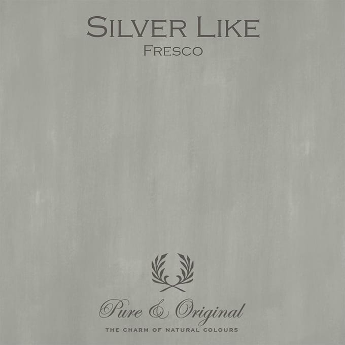 Pure & Original Fresco Kalkverf Silver Like 1 L