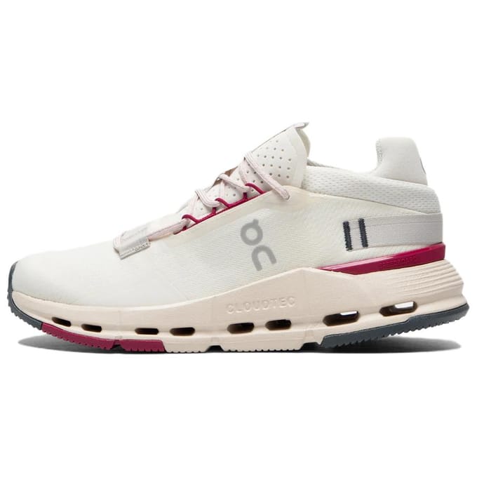 ON Cloudnova 2 Ivoor Grenadine Dames Sneakers Crème 3WE30224038 37.5 white