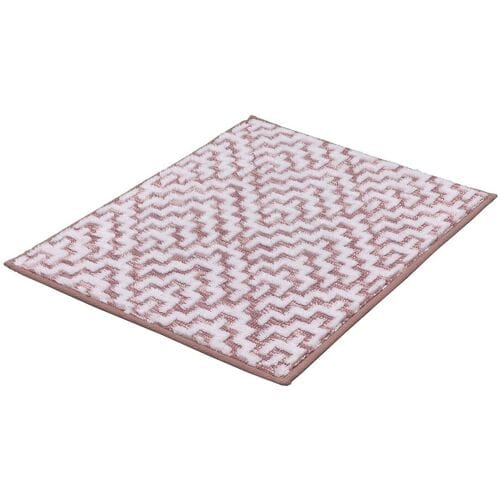 KLEINE WOLKE Badmat Botany (Lichtroze, 50 x 60 cm)