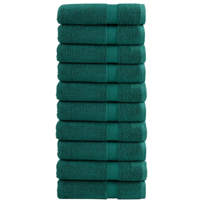vidaXL - Badhanddoeken - SOLUND - 10 - st - 600 - g/m² - 100x150 - cm