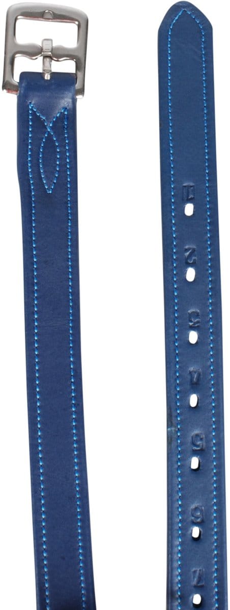 Pagony Color Beugelriemen - Maat: Full - Donkerblauw - Leer