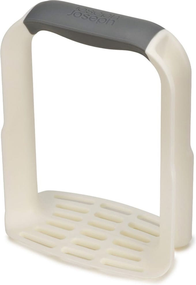 Joseph Joseph Duo Opal - Pureestamper Ergonomisch - Kunststof - Wit