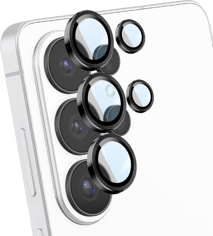 Blue Star, Lens Protector Geschikt Voor Galaxy S26 Ultra Applicator, Zwart / Transparant