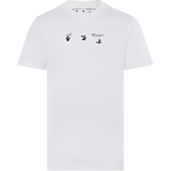 OFF-WHITE T-shirt Peace Worldwide Over  OMAA038R21JER0080155 M white