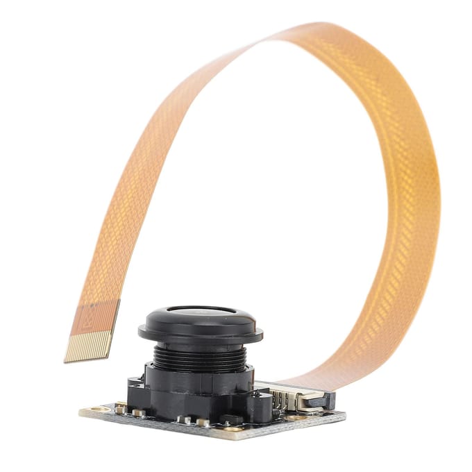 Camera Module 130 graden Groothoek 5MP IR Nachtzicht 1080P CSI Poort Camera Module voor RasPi 5 Zero black