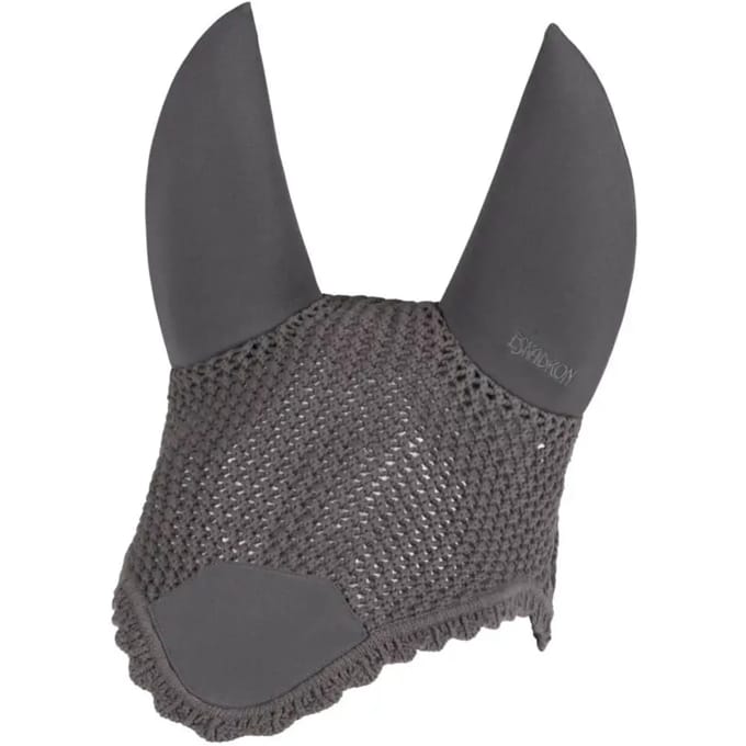 Eskadron Vliegenmuts Sport Mute Anthracite - Full | bordeaux | Vliegenmuts paard