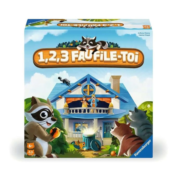 Bordspellen -1,2,3 faufile- toi Ravensburger
