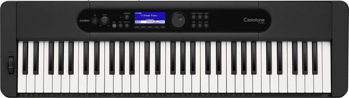 Casio CT-S400 - Keyboard - inclusief adapter - 600 tonen - 200 ritmes