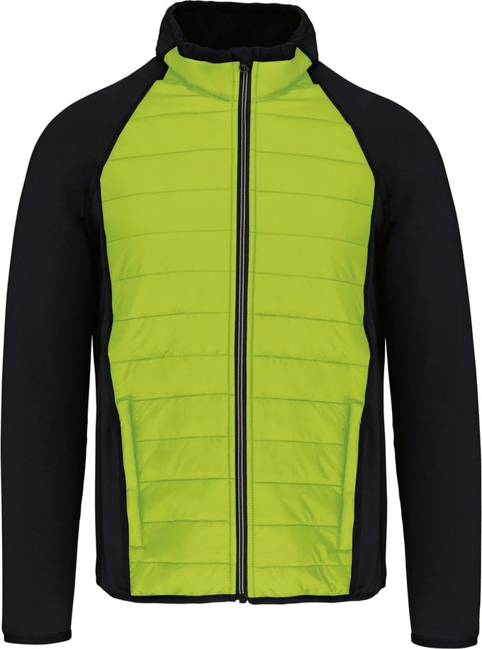 Outdoorsportjas met waterafstotende behandeling 'Proact' Lime/Black - S