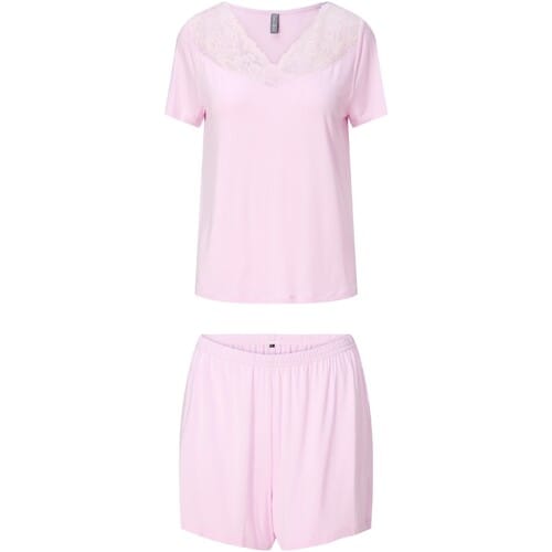 LingaDore - Shortama Set Licht Roze - maat XXL - Roze