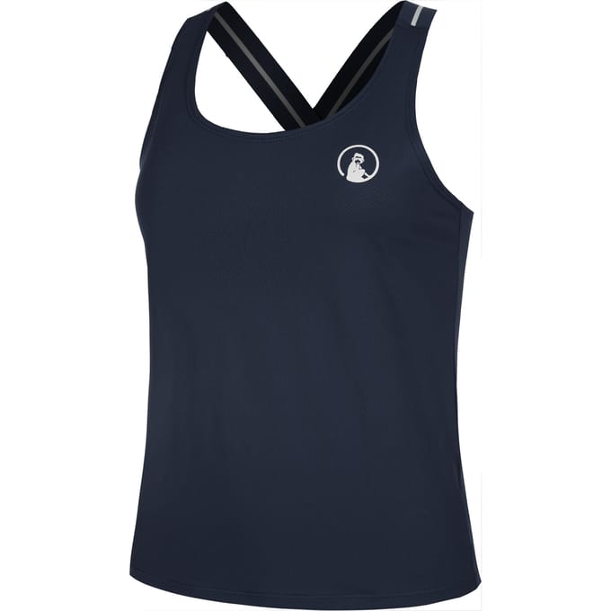 Quiet Please Serve & Volley Tanktop Dames-donkerblauw