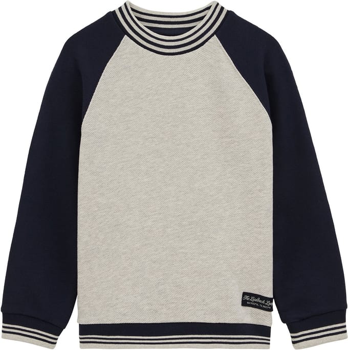 WE Fashion Jongens sweater met colourblock en print