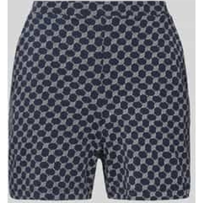 regular fit korte zijden pyjamabroek met elastische band 'Kornblume'