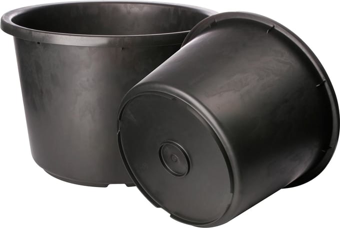 Lava 30 liter kuip - zwart