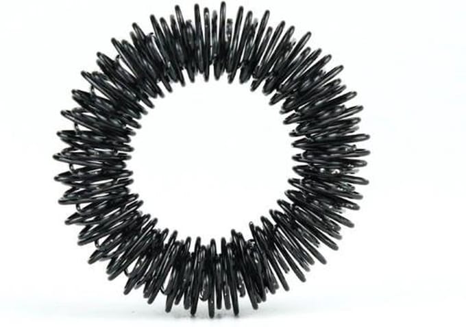 ProductGoods - 5 x Vingermassage Ring Zwart | Accupunctuur | Ontspanning | Welness