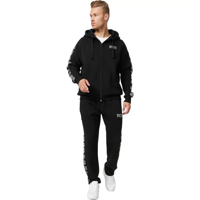 Benlee Hervey Jogginghose normale Passform Black/White-S