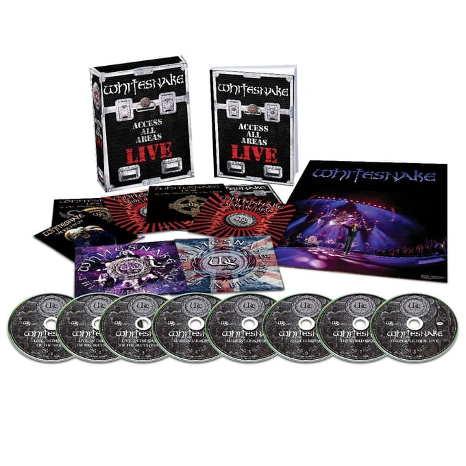 Whitesnake CD - Access All Areas: LIVE - voor Geen - standaard