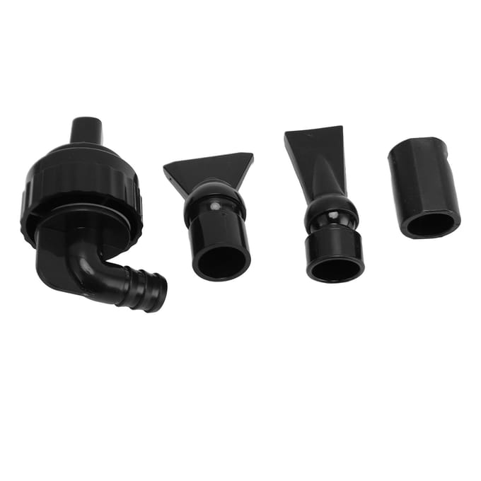 Aquarium Eendenbek Multifunctionele Wateruitlaat Pijpfitting Flexibel Plastic Aquarium Wateruitlaat black