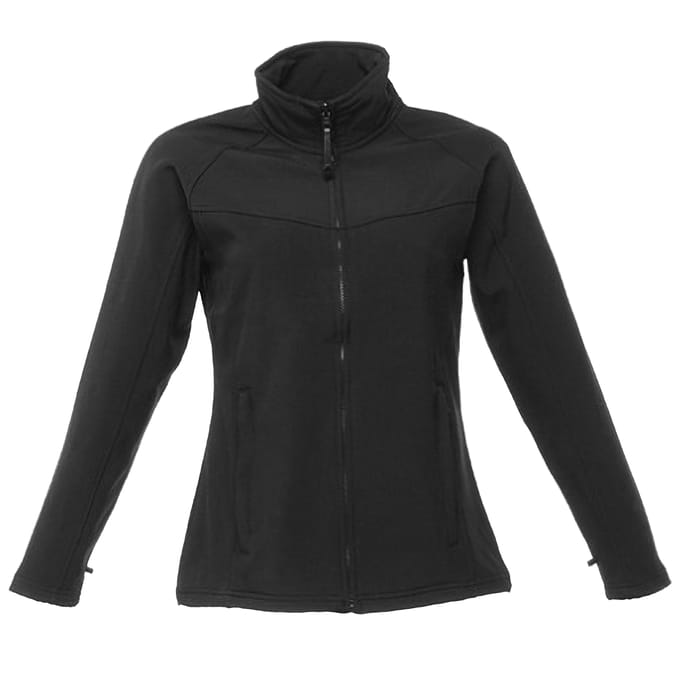 Regatta Dames Uproar Softshell Windbestendig Jasje (Zwart/Zwart)