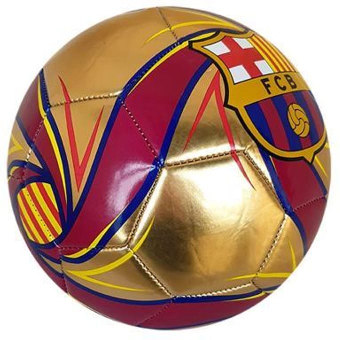 FC Barcelona Barcelona skillbal STAR gold size 2 Voetbal