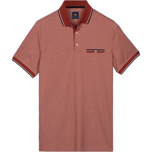 Baileys Polo Two-Tone Tipping Details Buttoned Chestpocket Terra / male