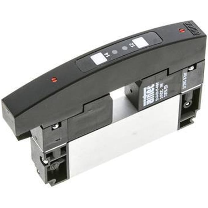 5/3 Flens Middendruk Magneetventiel voor Terminals 24V DC 3-8bar/42-112psi Airtec