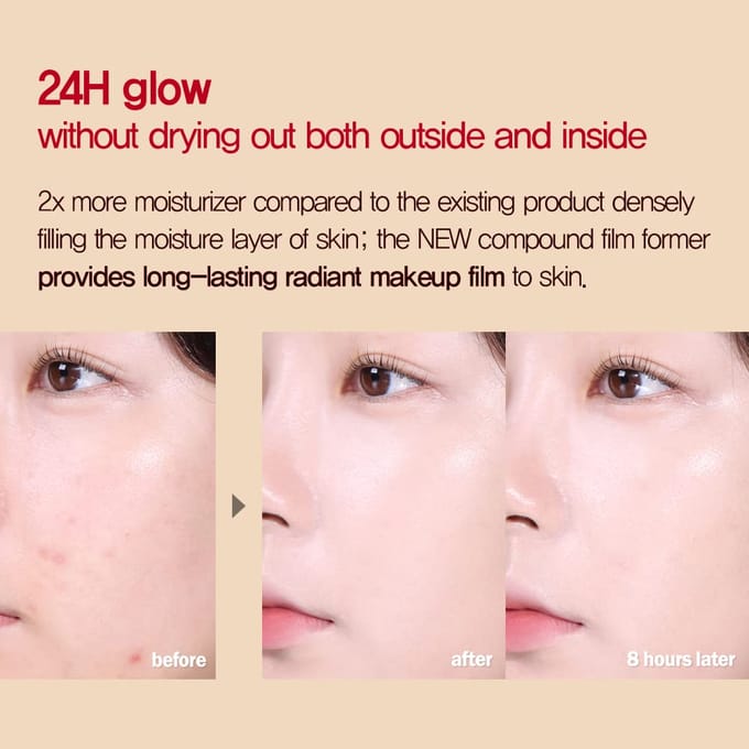 espoir - Pro Tailor Foundation Be Glow New Class - 5 Colors #25 Tan