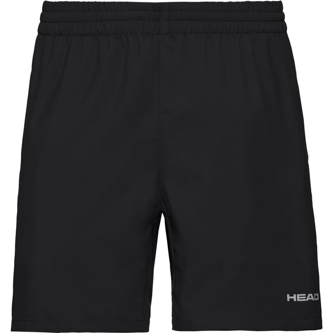 HEAD Club 7in Shorts Heren-Zwart,Zilver