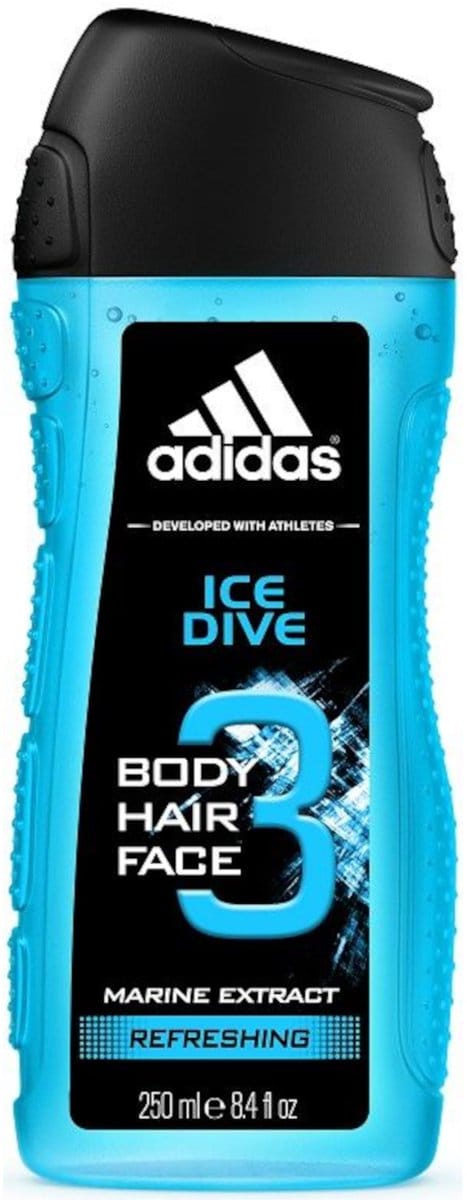 Adidas Douche & Shampoo Men - Ice Dive 250 ml.