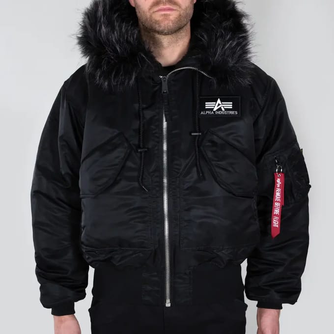 Hooded bomber Alpha Industries 45P Custom