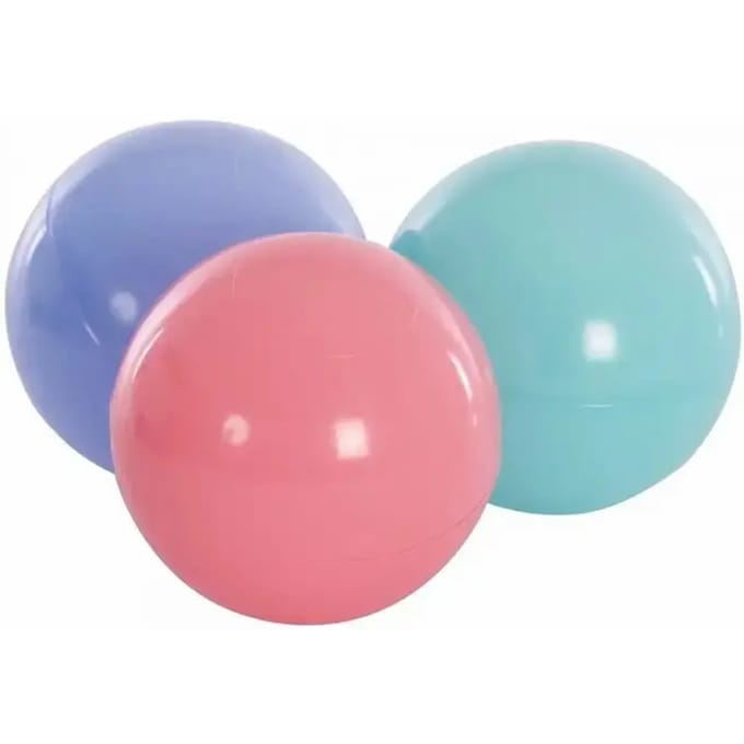 Partij 50 premium pvc-zwembadvulballen van 8 cm
