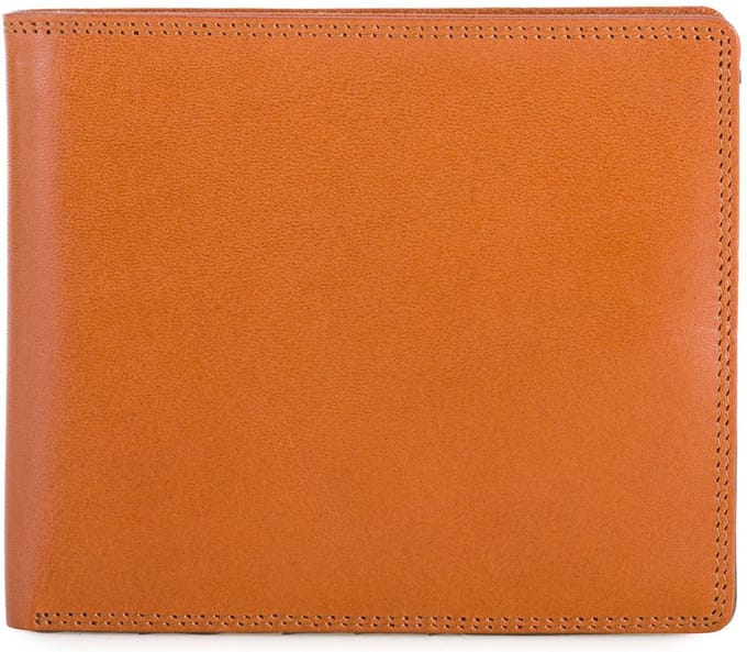 Mywalit Portemonnee RFID-bescherming Leder 12 cm - Dames, Jongens - Horizontaal - tan/olive
