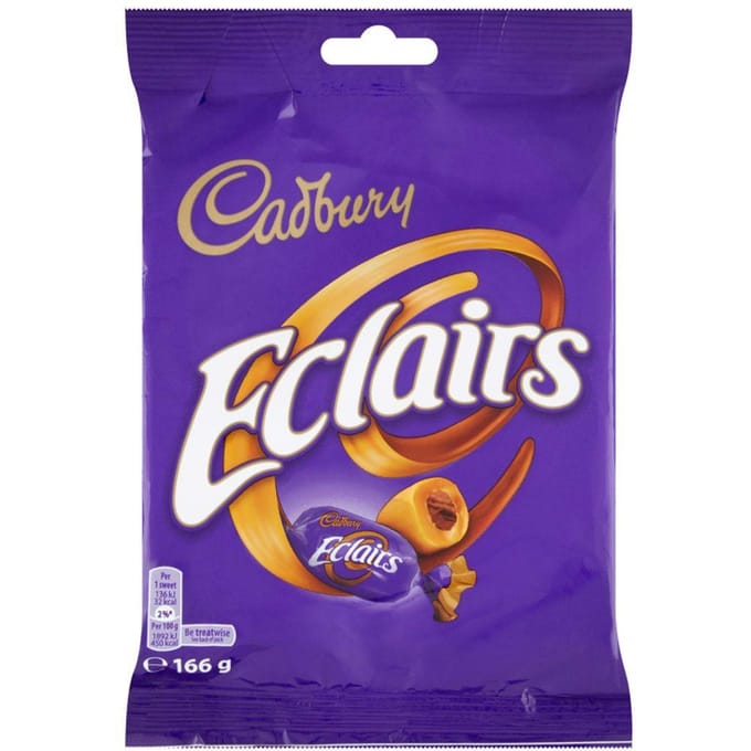 Cadbury Eclairs 130gr - Original Eclairs - India - British - Nostalgic Chocolate - Chocolade