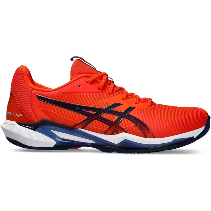 ASICS Solution Speed FF 3 - Tennisschoenen - Maat 40 - Koi/Blue Expanse / Oranje Blauw - Solution - Tennis - Heren Tennisschoenen