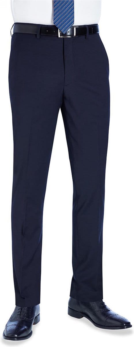 Brook Taverner Cassino Slim Fit Trouser BT8655 - Navy - 38 EU (30 UK)