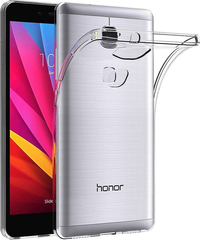 Hoesje voor Honor 5X backcover Shockproof siliconen Transparant