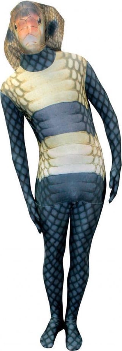 Morphsuits™ King Cobra Morphsuit - SecondSkin - Verkleedkleding - 185/206 cm
