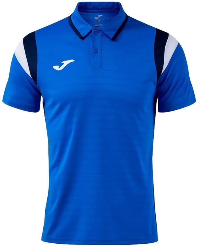 Joma Terra Korte Mouw Poloshirt Blauw S Man