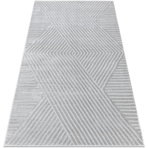 Kleden Rugsx Tapijt BALANCE 1503 grijs - Geometrisch, structure 80x150 cm
