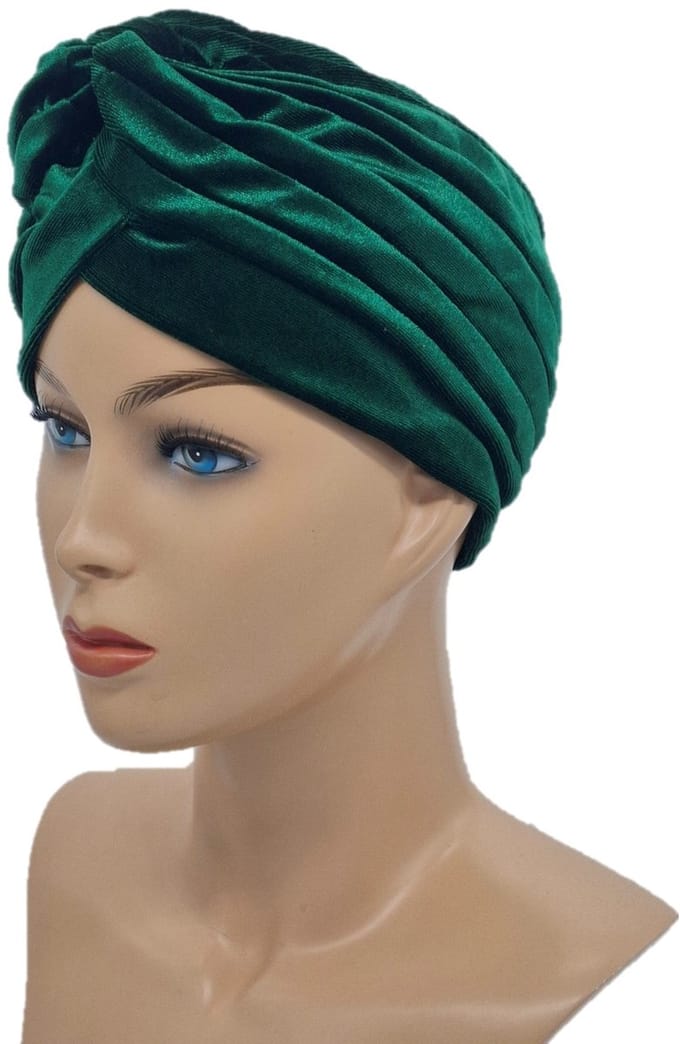 Johnson Headwear® - Chemo muts - Dames muts - Satijn - Groen - Chemo Cap - Muts - Cap - Hoofddeksel - Zomer Mutsje