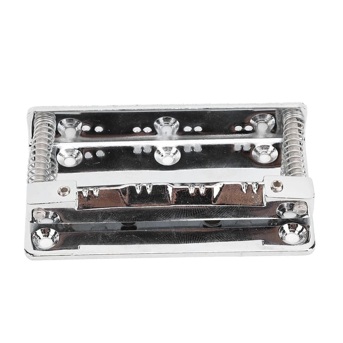 Mandoline Brug Cr Legering 8-Snarige Metalen Mandoline Brug Muziekinstrument Accessoires white